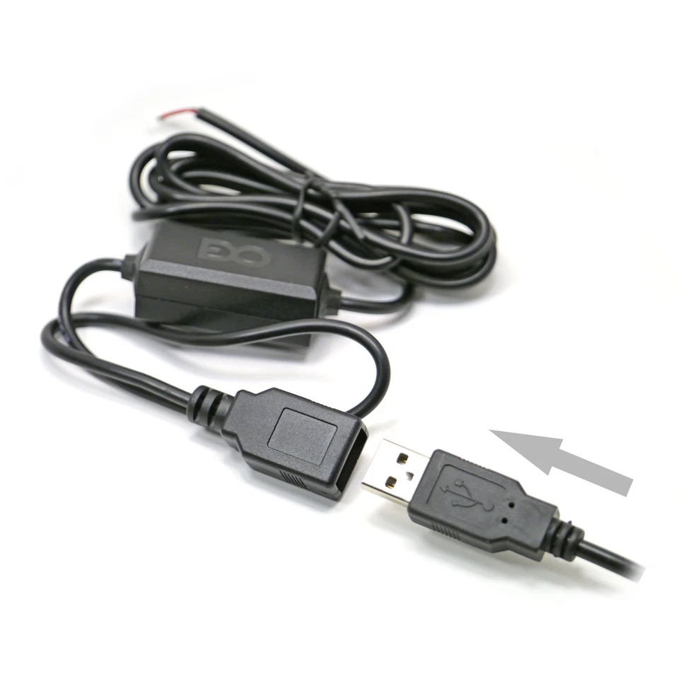 Direct USB Hardwire Car Charger Adapter Kit for iPhone 8 10 12 Apple Smart Phone - Image 4 of 4