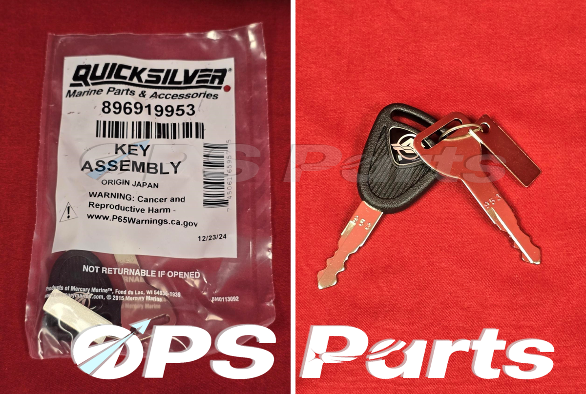 New/OEM Mercury Base Number 893353 Key Switch Replacement #953