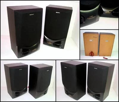bass reflex speaker sony