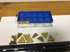 New Qty (10) Korloy TNMG 431-D25 Carbide Turning Inserts, Grade NC225
