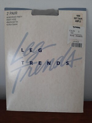 Leg Trends pack of 2 pantyhose Soft Taupe Ample