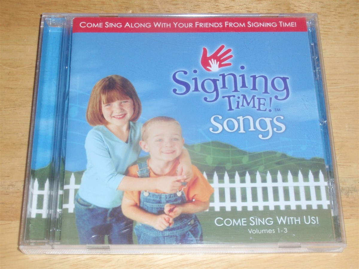 Signing Time! Songs Come Sing With Us Volumes 1-3 Music CD