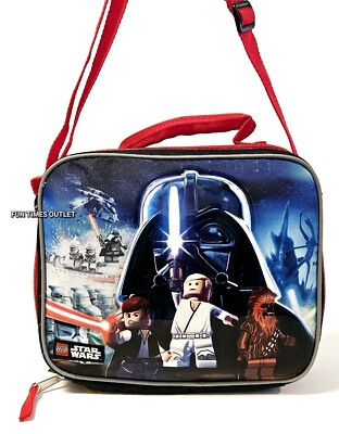 Disney Lego Star Wars School Insulated Lunch Bag Lunchbox Darth