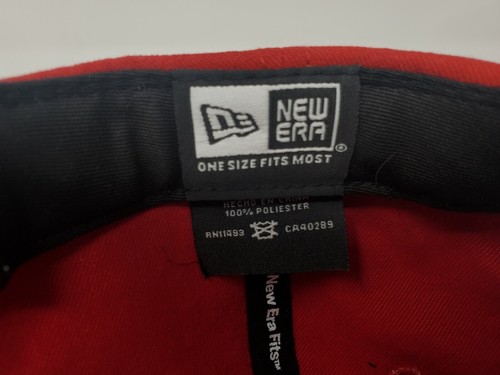 St. Louis Cardinals New Era Red OSFM Strapback Hat Cap - Picture 6 of 6