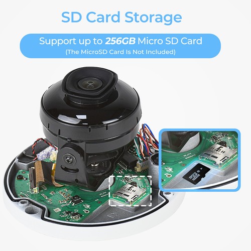 Dahua 4K 8MP Mic Starlight IP Camera Dome IPC-HDBW2841E-S - Picture 5 of 14