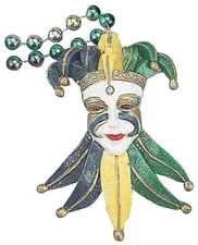 Forum Novelties 55310 M/G Lite Up Jester 33" Beads