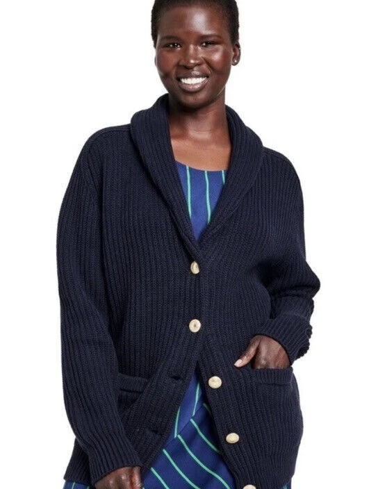 Target navy cardigan sale