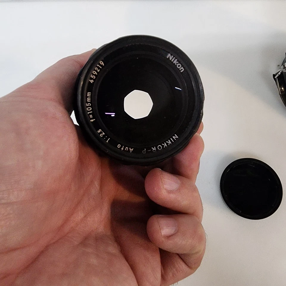 Nikon Nikkor-P 105 mm F/2.5 non-Ai Lens for Nikon Sony Manual Lens - Image 2 of 4