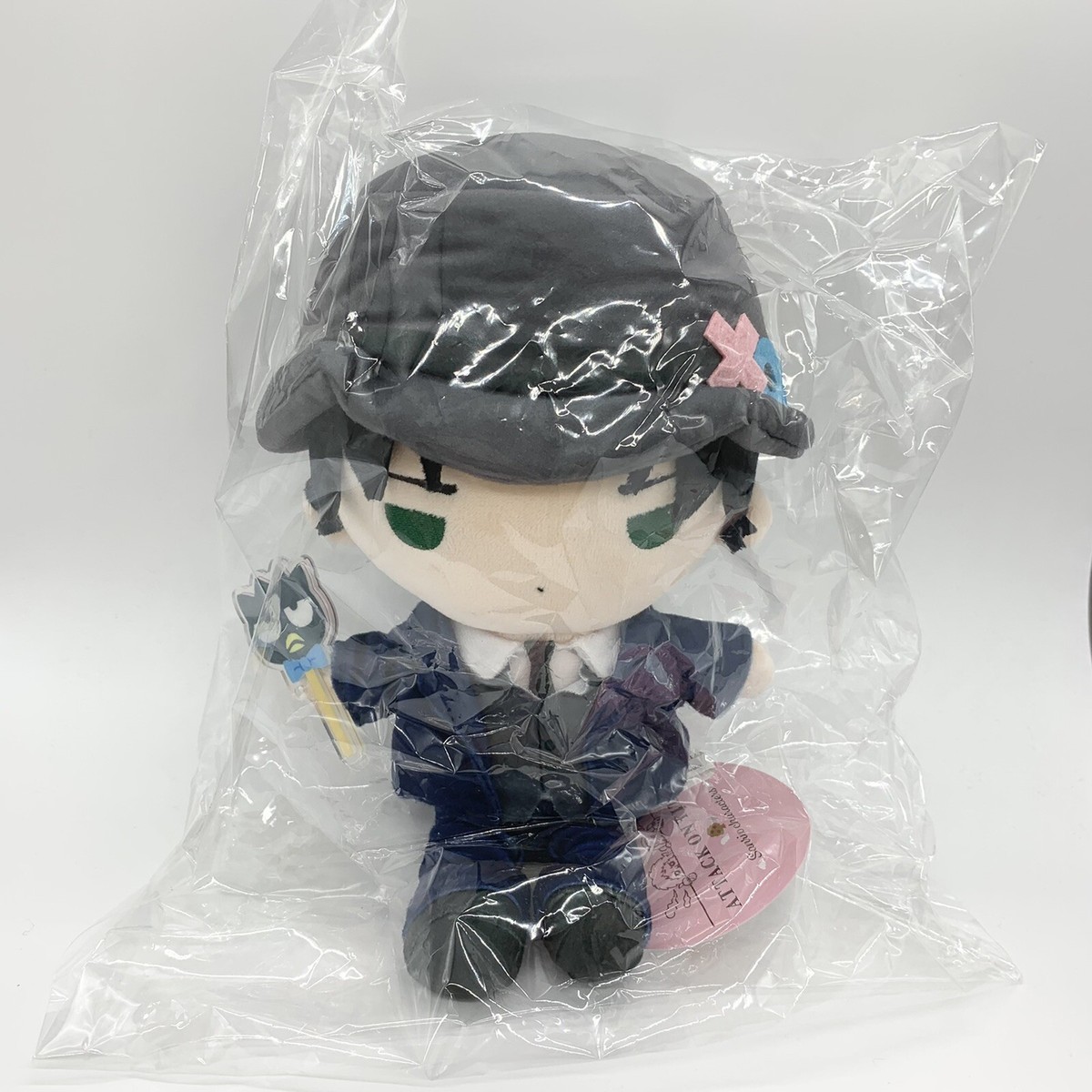Attack on Titan Sanrio Part 2 Levi Ackerman Badtz-Maru Plush Doll