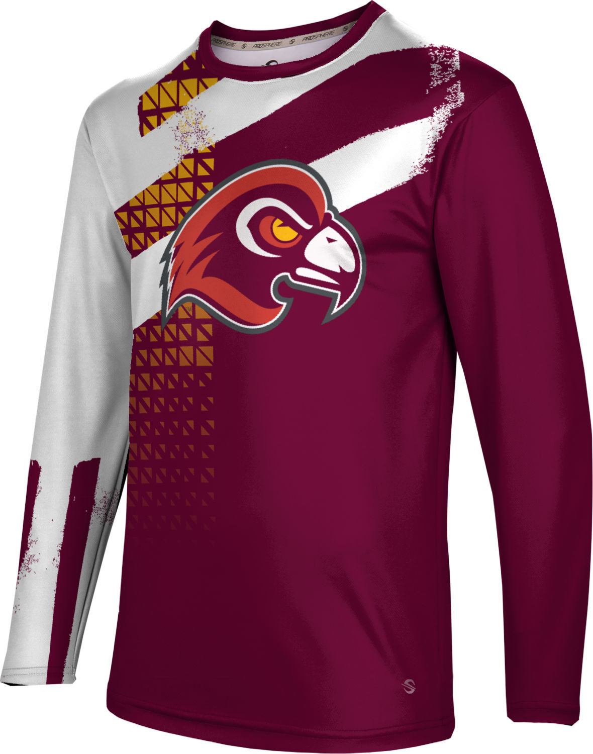 ProSphere Men's Fairmont State University Structure Long Sleeve Tee (FSU) ProSphere Men's Fairmont State University Structure Long Sleeve Tee (FSU)