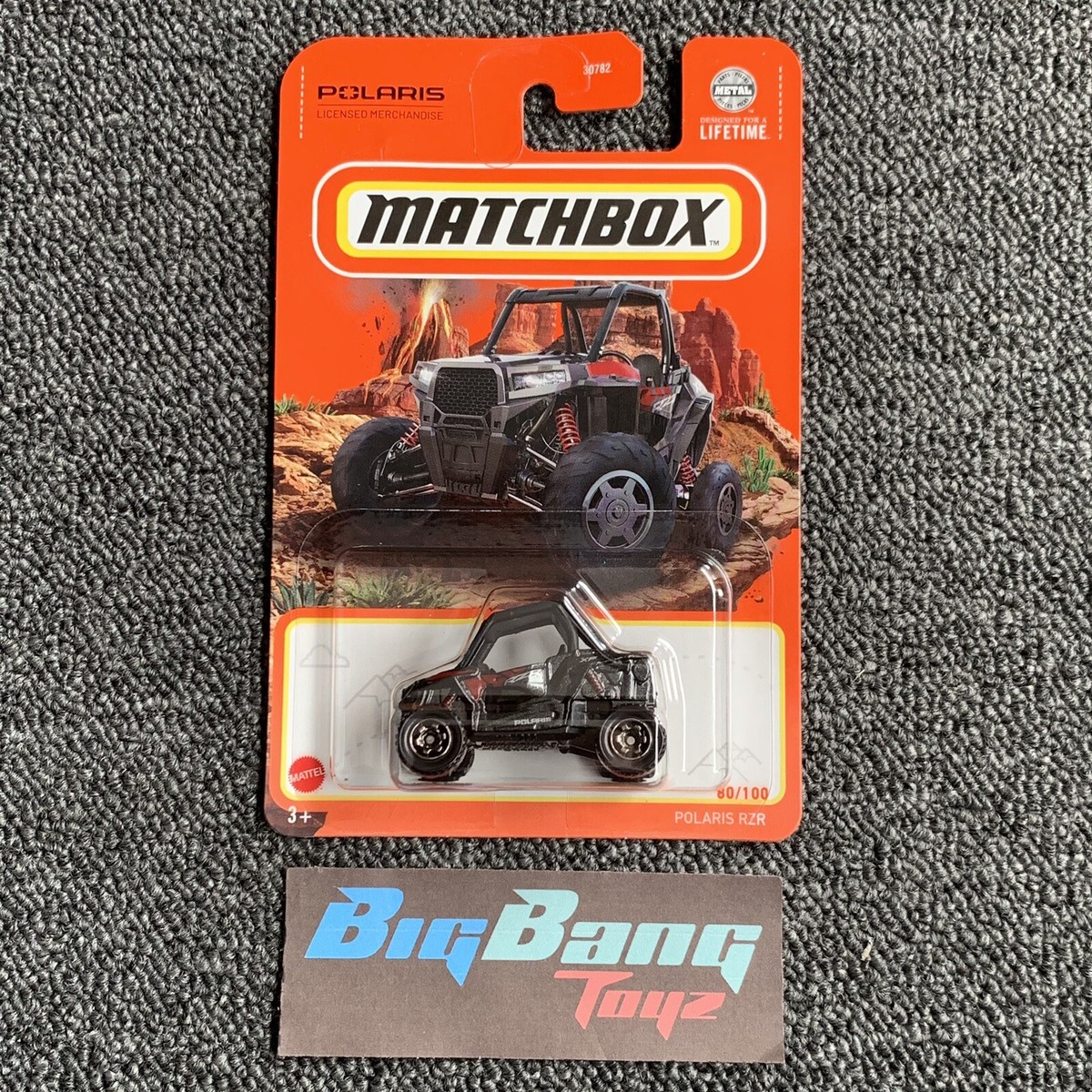 Matchbox Polaris RZR Black/Red #80 Basic Mainline 2024 Case G (In