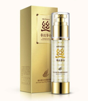 Silk Protein Face Lotion Hydrating Oil-control Moisturizing Anti Wrinkle 60ml