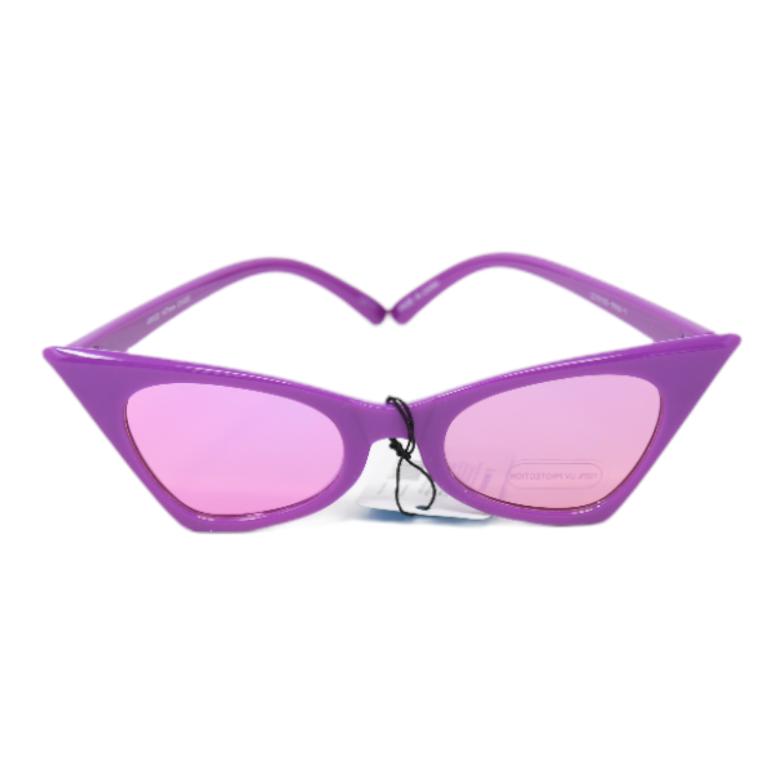 Trendy UV400 Purple Frame & Lens Sunglasses for Women-image