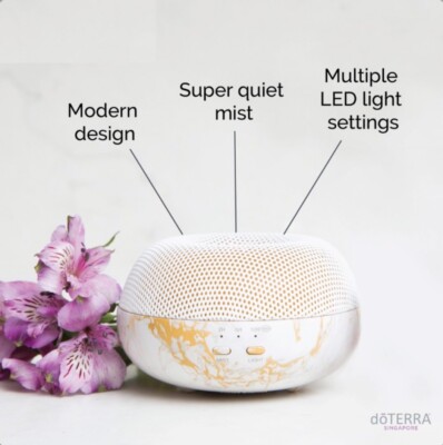   NEW OPEN BOX DOTERRA BREVI MARBLE AROMA DIFFUSER  