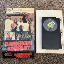 Dangerous Company Betamax, 1985 Rare HTF USA Big Box/Beau Bridges in TV Prison