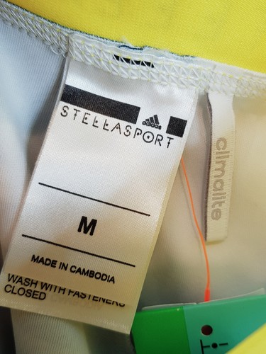 ADIDAS x STELLASPORT Womens Size M or 12 Calca Long Printed Tights NEW + TAGS - Picture 7 of 12