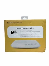 Ooma Phone Genie, Home Phone Service No Internet Connection Required NEW