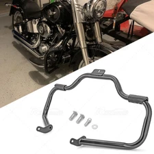 Mustache Engine Guard Crash Bar For Harley Heritage Softail Springer FLST FLSTS