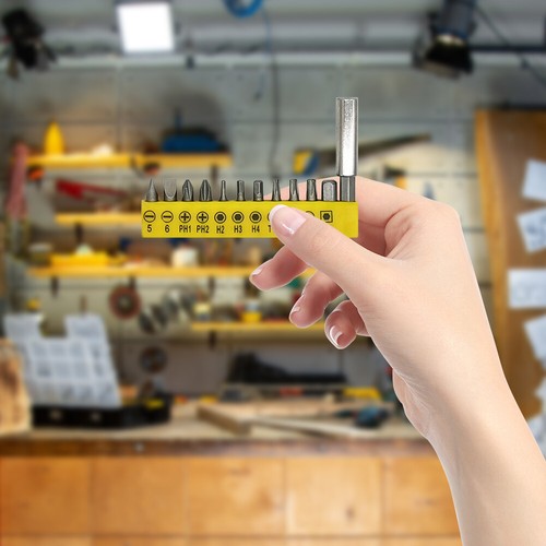105 Degree Right Angle Drill Adapter 1/4in Hex Shank Screwdriver Socket Adapter - Photo 4/18