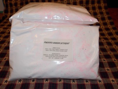 Homemade Powdered Laundry Detergent