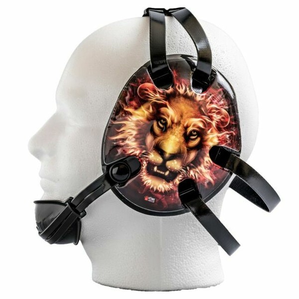 Fire Lion Wrestling Headgear Wraps Decals Stickers for sale online eBay