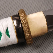 Small Alloy Tsuba Hand Guard For Japanese Samurai Sword Katana Wakizashi 