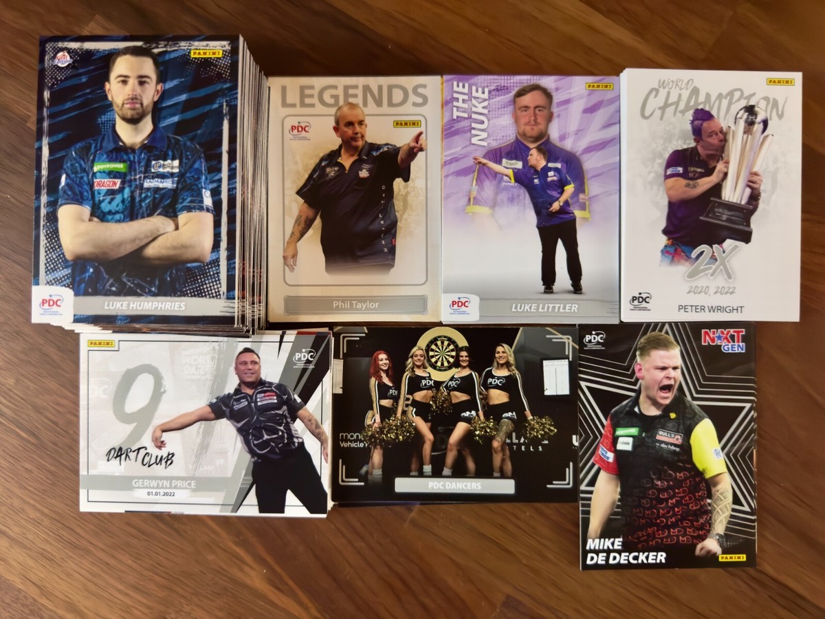 Panini PDC World Championship 2025 Trading Cards including Base