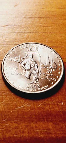 2003 D Illinois State Quarter - Picture 8 of 8