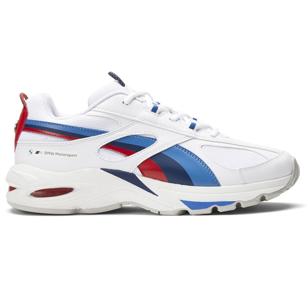 Puma BMW MMS Cell Speed Lace-Up Mens White Sneakers Casual Shoes 30729501  