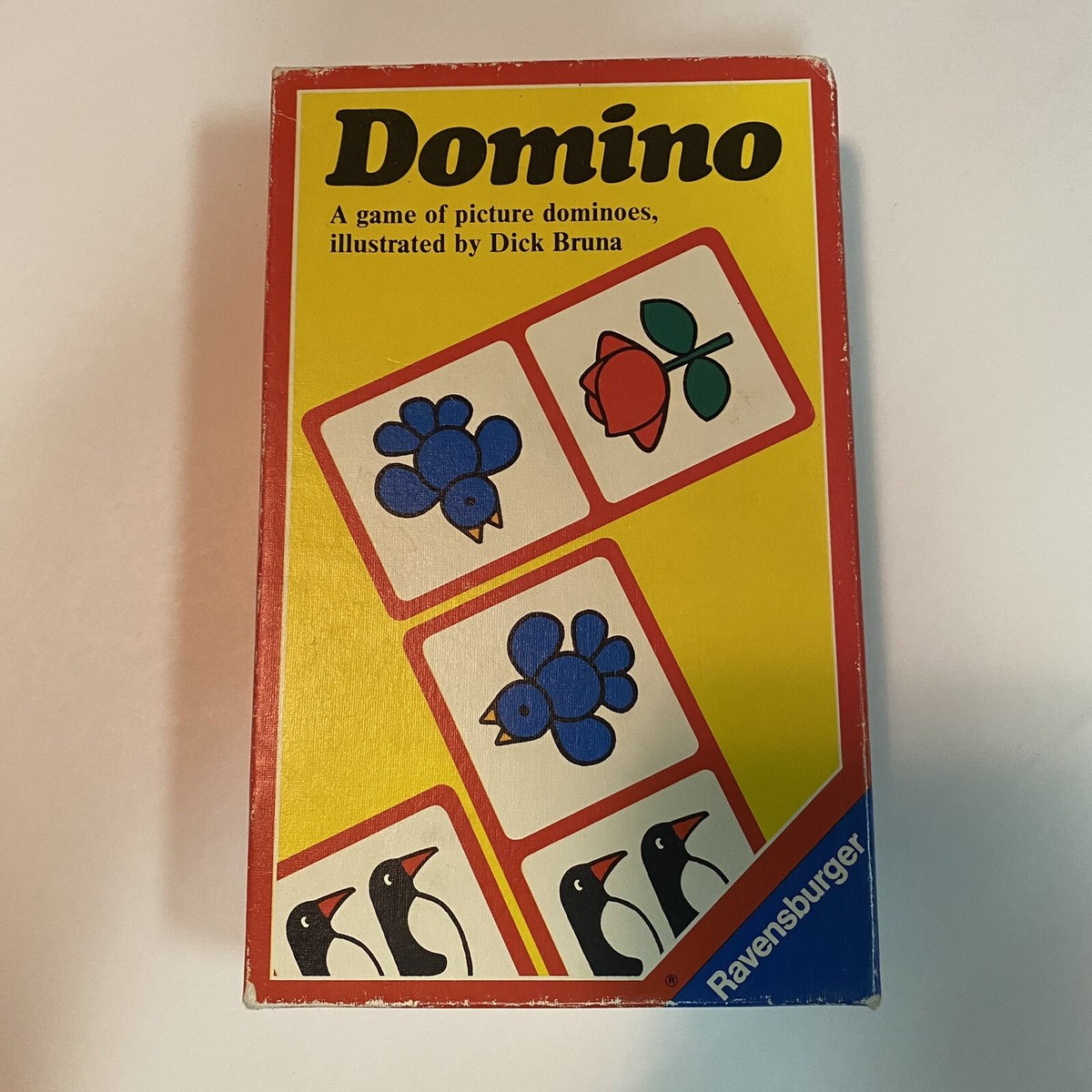Ravensburger Vintage Picture Domino Game by Dick Bruna 1982 Age 4