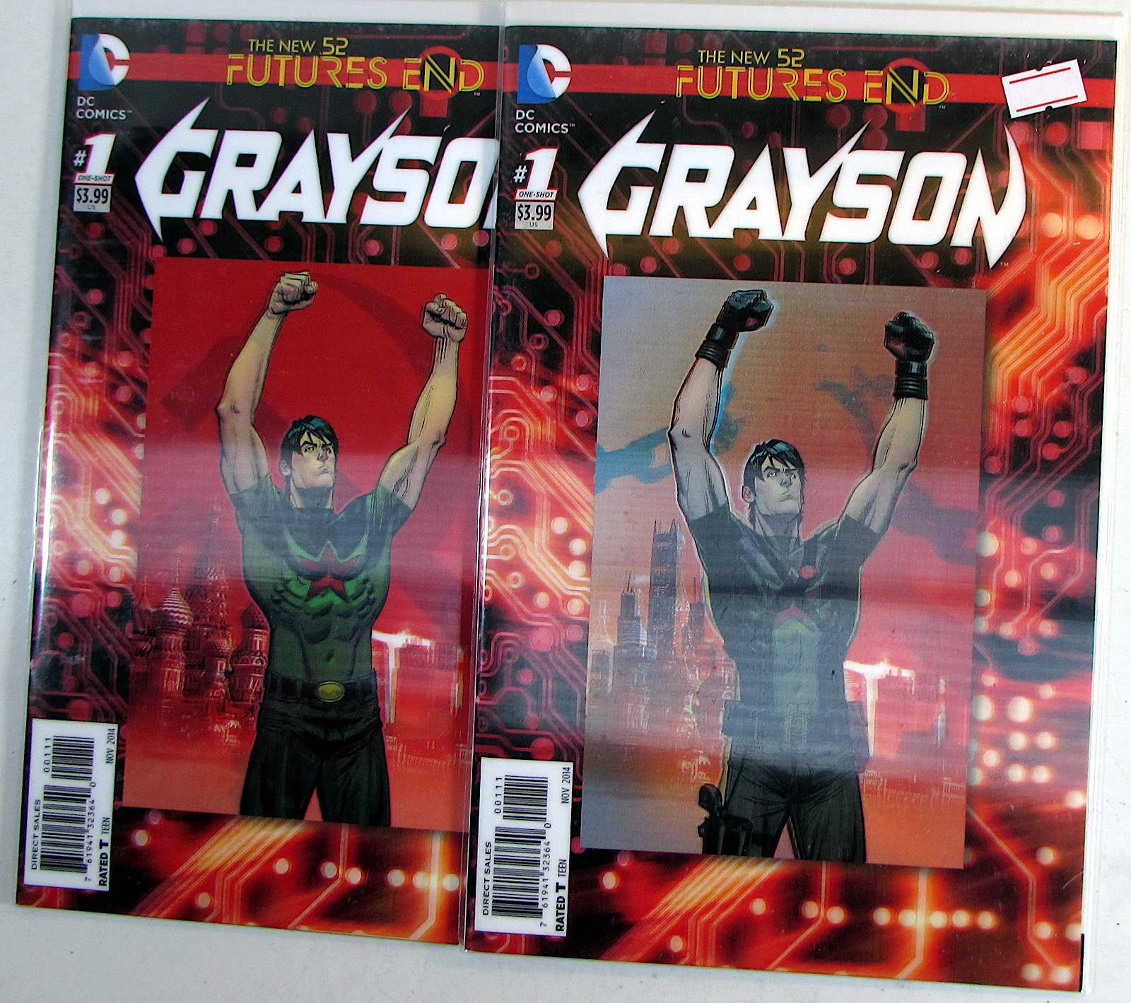 Grayson Futures End Lot of 2 #1 x2 DC Comics (2014) NM 1st Print Comic Books