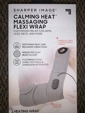 Sharper Image Calming Heat Massaging Flexi Wrap 9 Ft. cord 3 heat settings