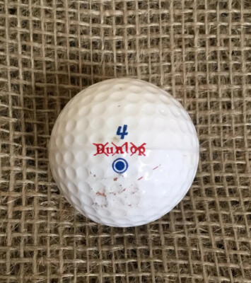 RARE Vintage DUNLOP MAXFLI #4 Blue Dot XXX Golf Ball | eBay