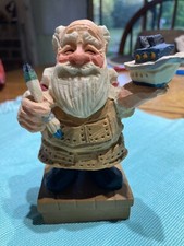 David Frykman Collection “Santa Crafted” figurine resin 1993 made in USA
