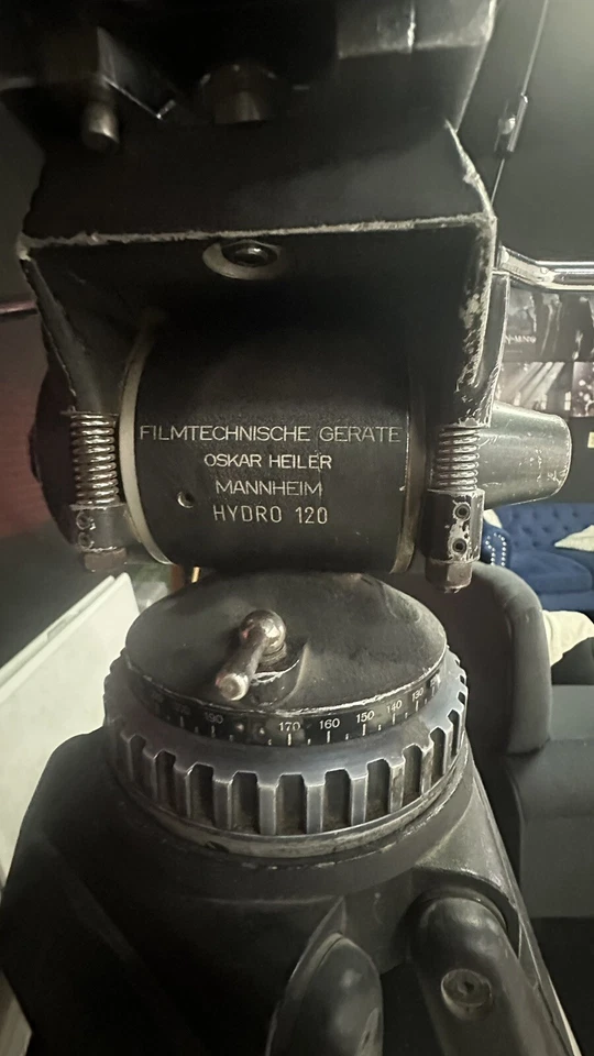 VINTEN TRIPOD & ( Sachtler ) Oscar Heiler Manheim hidro 120 Fluid head - Image 4 of 4