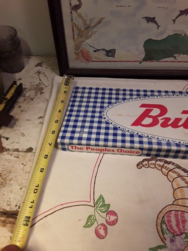Vintage Butternuss Brot Werbung Lebensmittelgeschäft Regal Abdeckung Schild - Bild 2 von 6