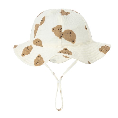 Kids Baby Sun Hat Summer Bucket Hat Boy Girl Toddler Unisex Beach Cap 0-12 Month - Picture 9 of 23