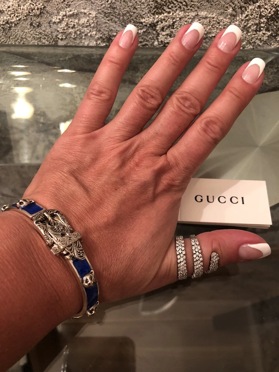 Gucci nail sales bracelet