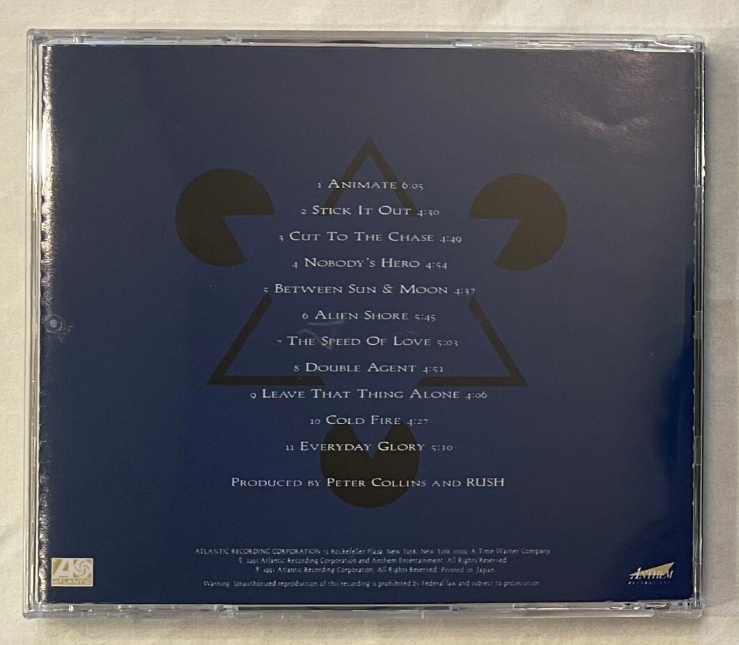 Counterparts CDセット Rush - Counterparts (Original Japan First Pressing CD w/OBI) AMCY