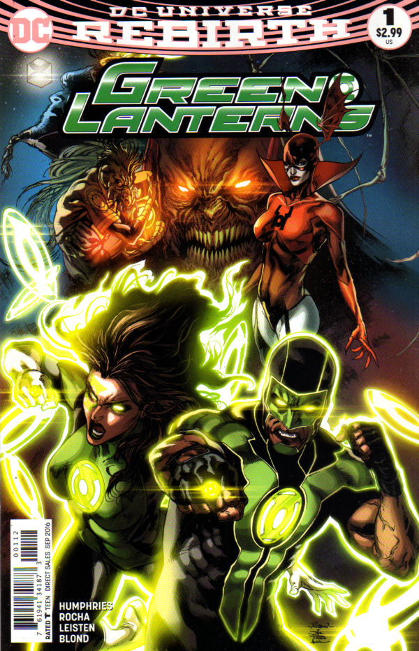 GREEN LANTERN (2016) #1 - 2nd Print - DC Universe Rebirth - New Bagged