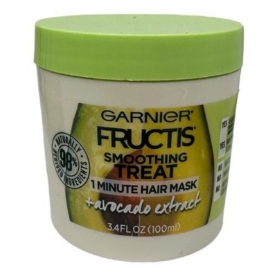 Garnier Smoothing Treat 1 Minute Avocado 3 in 1 Hair Mask Conditioner Leave In