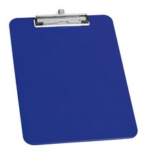 Wedo 576603 A4 Clipboard in with Pen Holder - Blue Single