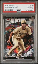2024 Topps Finest Jordan Lawler RC Rare  Diamondbacks #239 PSA 10