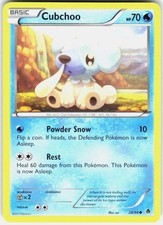 Cubchoo 28/98 Common Emerging Powers Pokemon Lightly Played on eBay