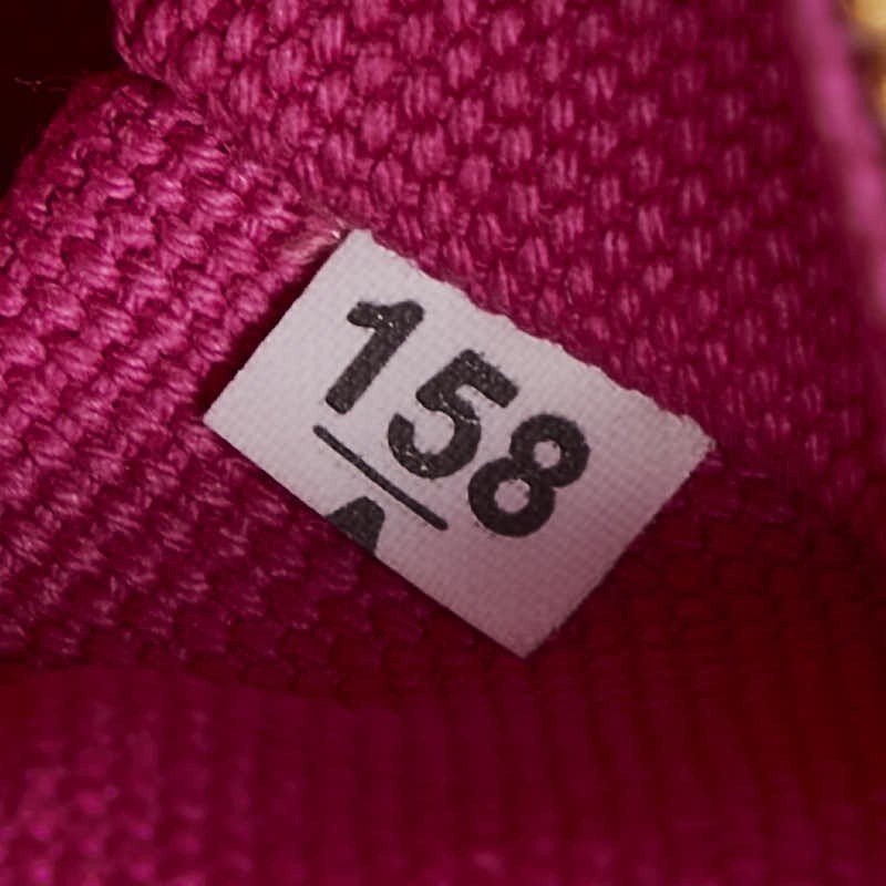 Prada Canapa Triangle Logo Plate Handbag Shoulder Bag 2WAY BN2642 Pink Canvas La thumbnail 8