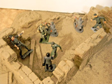 5 well painted German's MPC WW11 2 extra's 1/32nd Oct.listing 