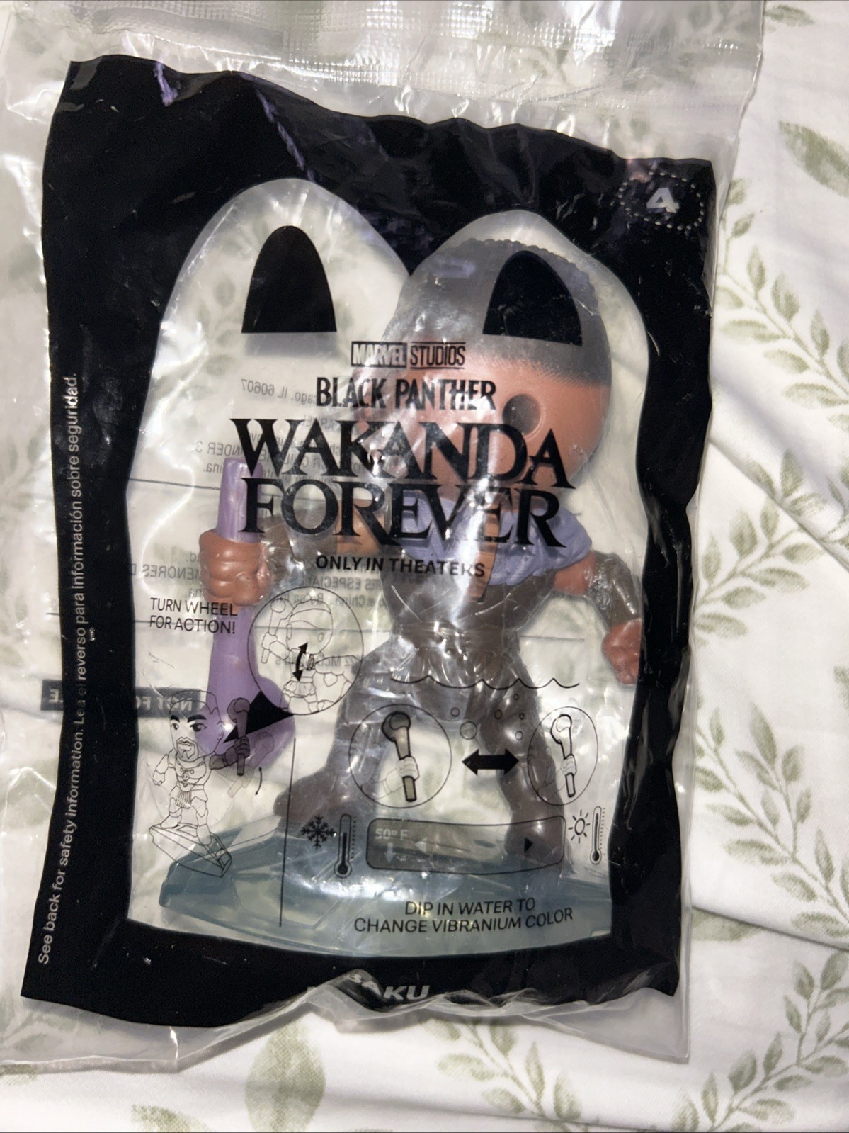 McDonald  Disney Marvel 2002 Black Panther Alana Forever thumbnail 4