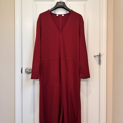 NWOT Max Mara Leisure Label-cut Jersey Dress Size: Medium US6 Spring
