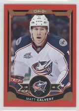 2015-16 O-Pee-Chee Red Border Matt Calvert #293 e6j