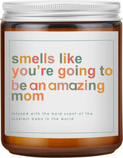 Lavender Soy Wax Candle - Thoughtful Gifts for New Moms on Mother's Day